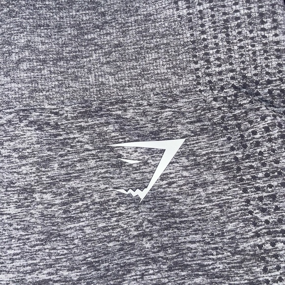 Vital seamless shorts Smokey grey marl - Picture 2 of 3